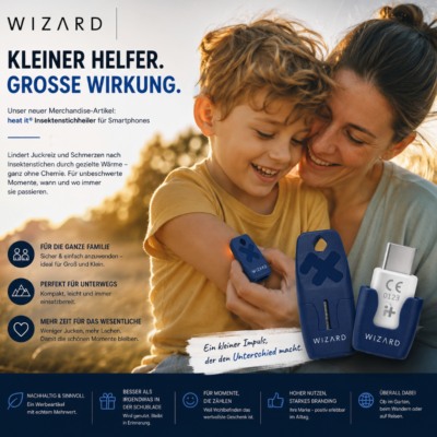 Heat It Insecktenstecker für das Smart Phone